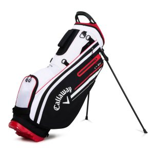 Callaway 2023 Chev Golf Stand Bag-White Black Fire